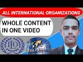 All important international organisations in one video, #who #unesco #unitednations #currentaffairs