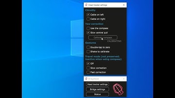 Supperware Head Tracker : Calibration