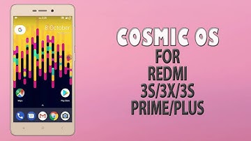 Cosmic OS 7.1.2 FOR REDMI 3S/3X/3S PRIME/PLUS FULL REVIEW & DOWNLOAD LINK 2017