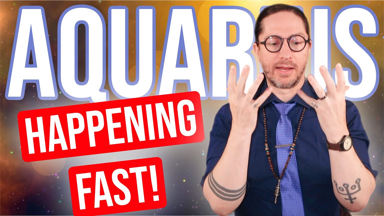 AQUARIUS - URGENT MESSAGE! SOMETHING AMAZING IS HAPPENING! (tarot reading asmr)