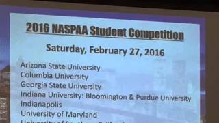 NASPAA 2015 - Congratulations to the 2016 Simulation Sites screenshot 3