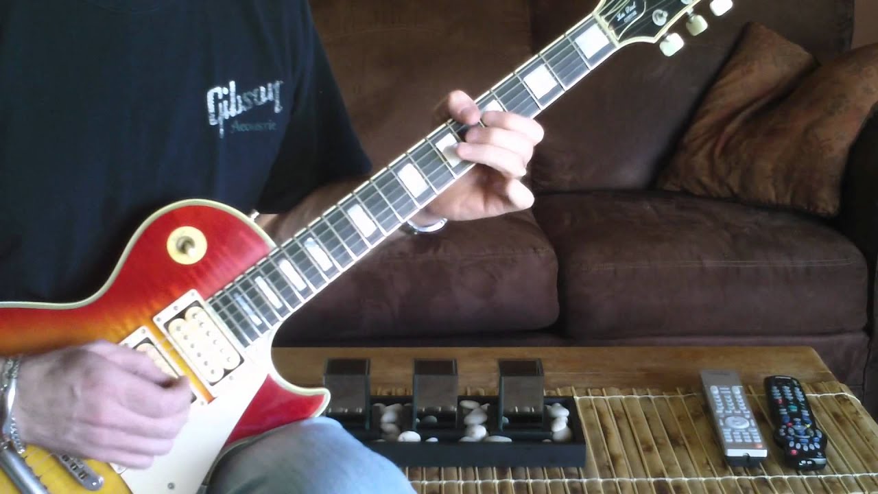 ACE FREHLEY Shock Me Lesson 3 (Lead Guitar