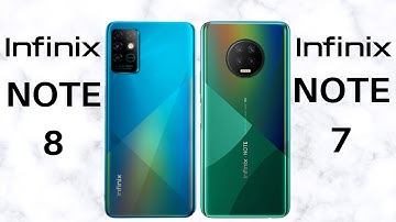 Infinix Note 8 VS Infinix Note 7 (Comparison)