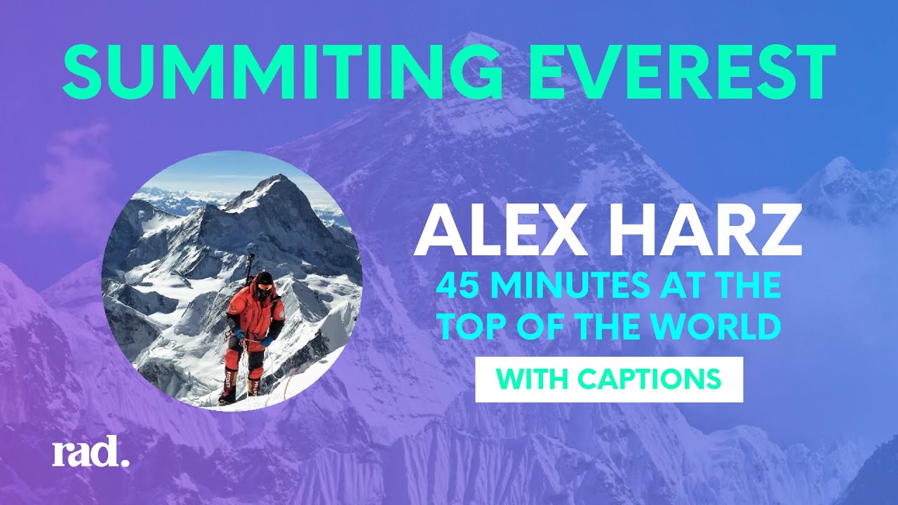 Alex Harz Talks Summiting Everest 🏔️