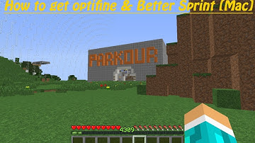 How to get Optifine and Better Sprint (Mac) [1.6.2]