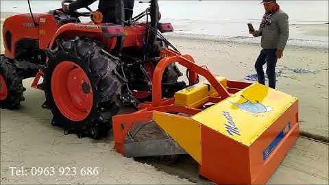 máy sàng cát bãi biển hoạt động tại biển Việt Nam/ Tel: 0963 923 686