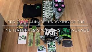 In the Peg City Cannabis Grow Rooms - Unboxing of the TNB Naturals Sponsorship Package.