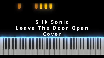 [Easy Piano Tutorial] Silk Sonic (Bruno Mars & Anderson .Paak)- Leave The Door Open Cover / R&B Soul