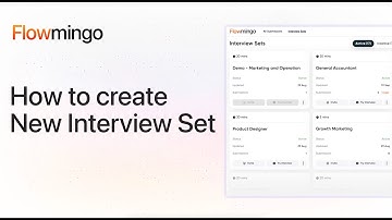 How to Create Your First Interview Set on Flowmingo (2-Min Tutorial)