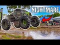 Nightmare rzr air mails it in king of the deep mud bounty course  big tire runs