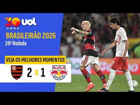 FLAMENGO 2 X 1 REDBULL BRAGANTINO| MELHORES MOMENTOS | BRASILEIRÃO 2026