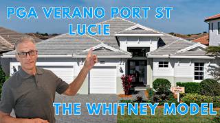 Whitney Model Tour at PGA Verano. Luxury New Construction Home in Port St. Lucie, FL