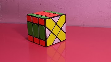 Cross pattern on fisher cube