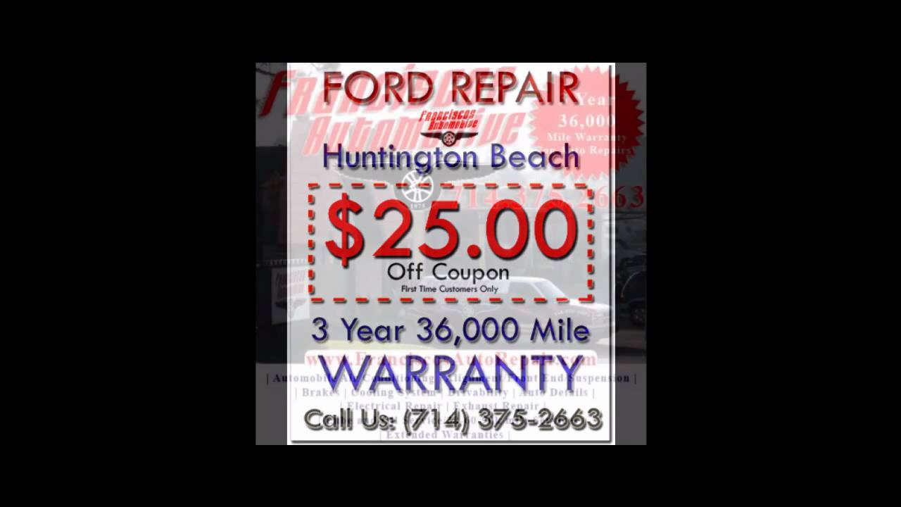 Ford Repair Newport Beach Call 7143752663 YouTube