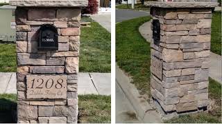 Boyd's Custom Masonry.  Brick. Block. Stone.  MASONRY MAILBOXES