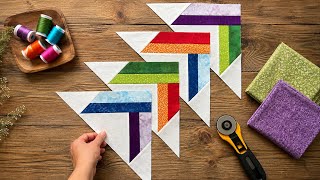One of the Easiest & Most Beautiful Quilt Patterns for Beginners! ⭐