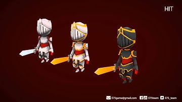Unity asset store: Knight Character Low Poly