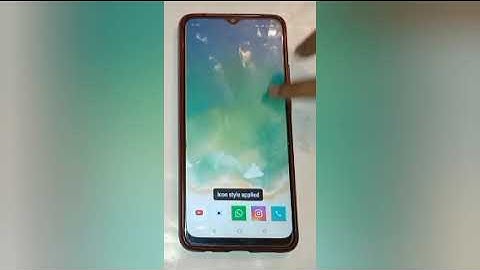 OPPO A11 Increase icon size setting, how to increase icon size in oppo a11