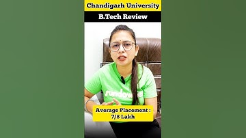 B.Tech Review From Chandigarh University | Worth It Or Not ? 🧐 #shorts