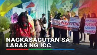 Tensyon Sa Labas Ng Icc Mga Pro-, Anti-Duterte Nagkasagutan Dutch Police Namagitan Abs-Cbn News