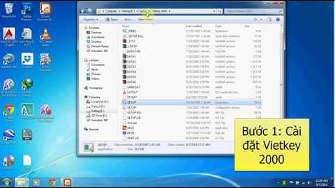 Sửa lỗi hiển thị font cho Mapinfo trên Win7