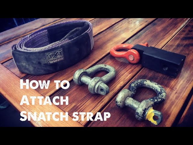 Snatch strap recovery basics tips and tricks 