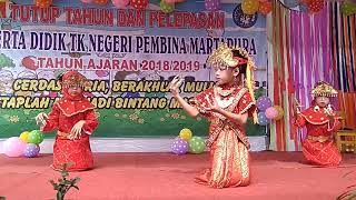 Tari tanggai TK Pembina Martapura Oku Timur