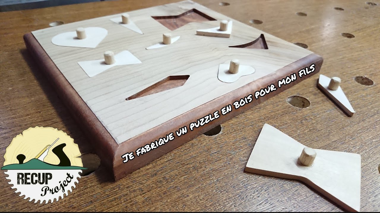 DIY: Je fabrique un puzzle en bois pour mon fils 