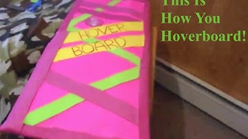 DIY Back To The Future Hoverboard
