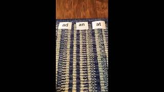 Letter name-alphabetic word sort and game