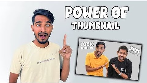 Power of Thumbnail 😊 इसके बजह से आया 100K Views @virendersinghvlogs