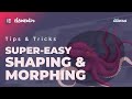 Super-easy shaping and morphing in Elementor (PRO)