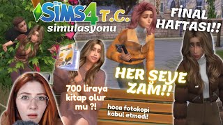 TC simulasyonunda öğrenci hayatı ZAM ZAM ZAM Bölüm 3  Bir kitap 700 LİRA! The sims 4 oynuyoruz