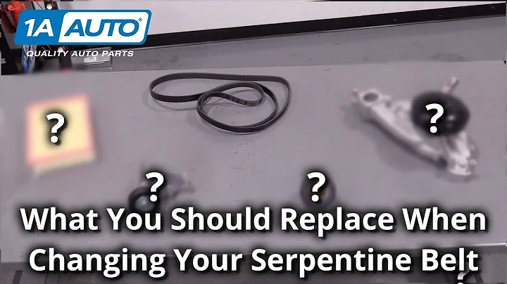 Changing Your Car / Truck's Serpentine Belt? Check These 6 Things Too!