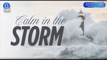 KKR Kaum Muda BOANERGES | Calm In The Storm | Pdt. Marcel Saerang, S.E., M.Th. | 22 Juni 2025