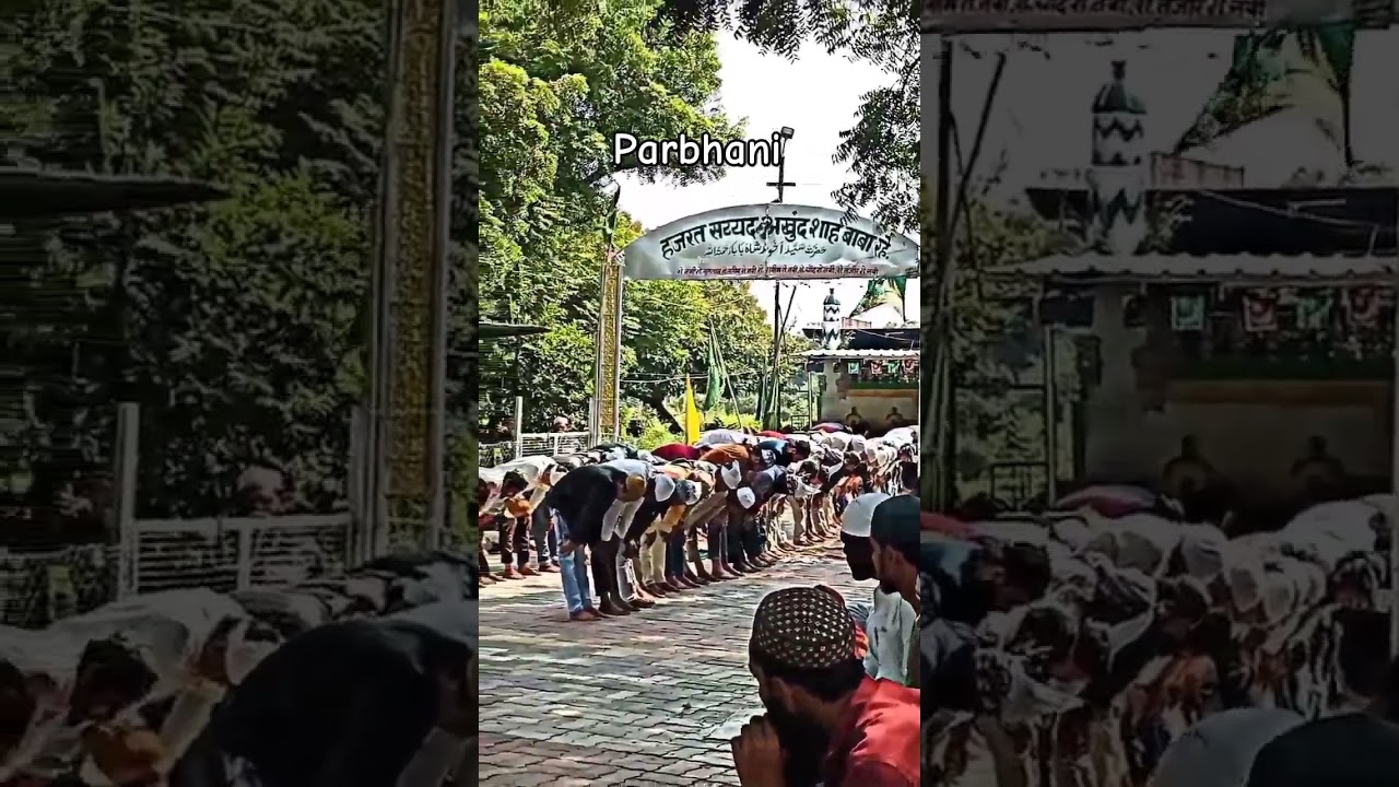 Jummah ki namaz in dargah Hazrat akhund shah sarkar 