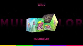 MULTICOLOR — Batería 25 tiros