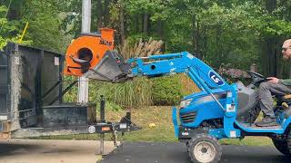 Celebrity Skag Leaf Extractor Vacuum Custom Mount Dump Trailer Wealth