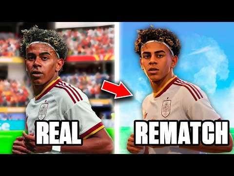 I RECREATED LAMINE YAMAL'S WORLD CUP GOAL IN REMATCH!