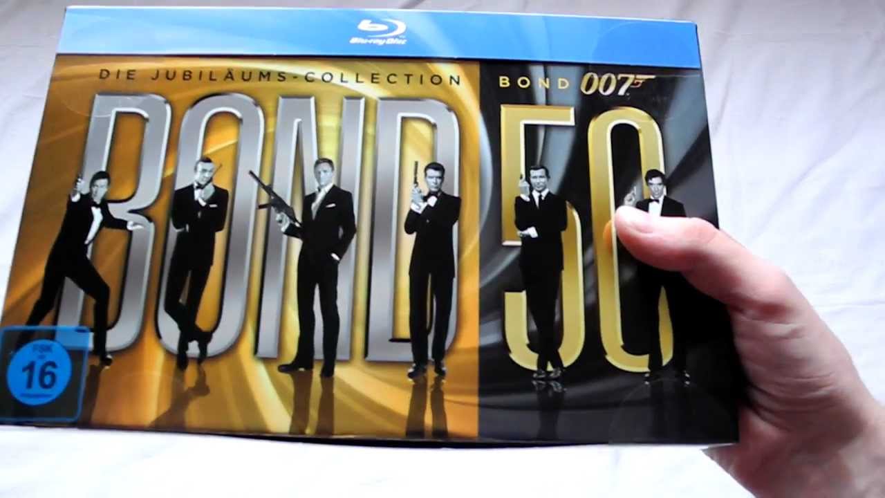 Unboxing: James Bond: 50-Jahre-Jubiläums-Collection - YouTube