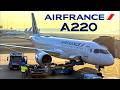 Paris CDG London Heathrow LHR Air France Airbus A220 FULL FLIGHT REPORT mp3