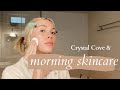 My Morning Skincare Routine & Crystal Cove | Cassie Randolph