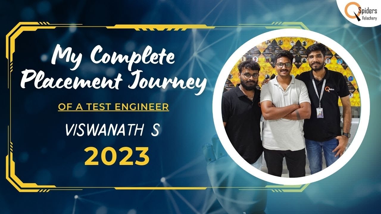 Student Placement Journey as Test Engineer | QSpiders | Velachery ...