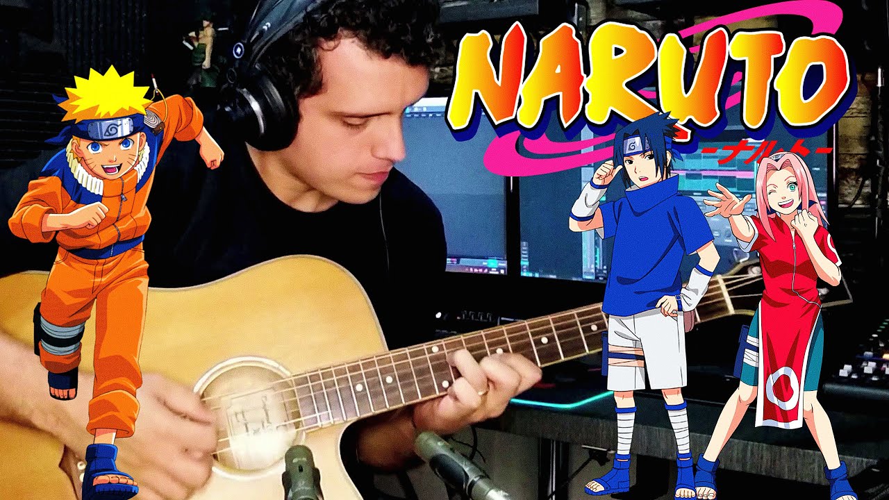 Naruto ♪ R️★O★C★K★S | Solo Acoustic Guitar