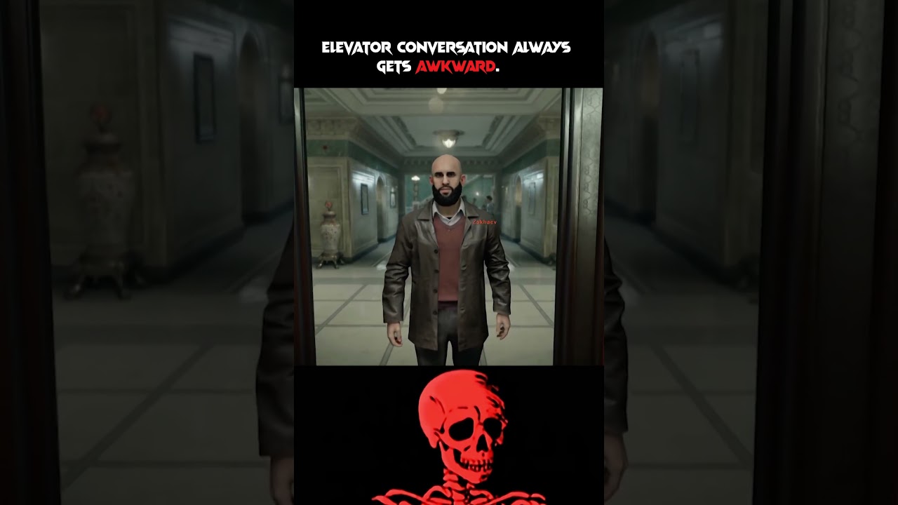 Разговор в лифте всегда становится неловким. 
