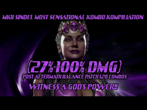 "THE SCREAM QUEEN" Mk11 Sindel Highest Damage Combo Compilation (ALL VARIATIONS)