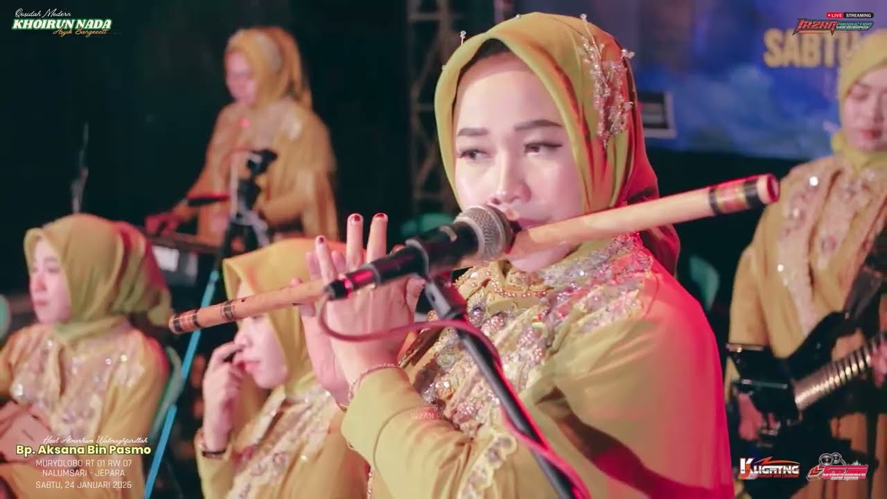 Sholawat Rajab KHOIRUN NADA :  Haul Almarhum Bp. AKSANA Bin PASMO : Kel. Bp. Imam Syafi’i - Ibu Nury