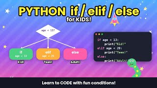 Prendre des décisions en Python | Conditions (if, elif, else)