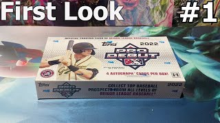 Top Prospect Auto Pulls 2022 Topps Pro Debut Hobby Box Opening