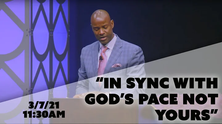 In Sync With God's Pace..Not Yours!! | Bishop Dani...